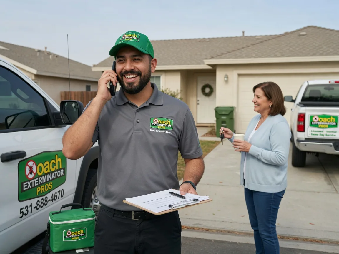 Pest Control Roach Exterminator Cedarville, OH FAQs
